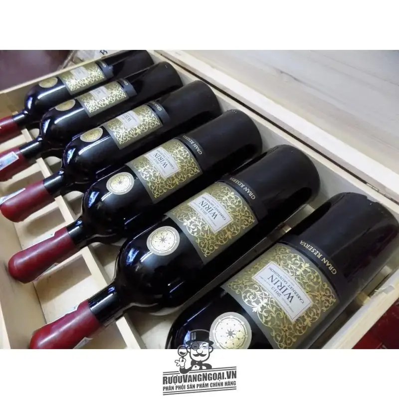 Vang Chile WIRIN GRAN RESERVA Cabernet Sauvignon
