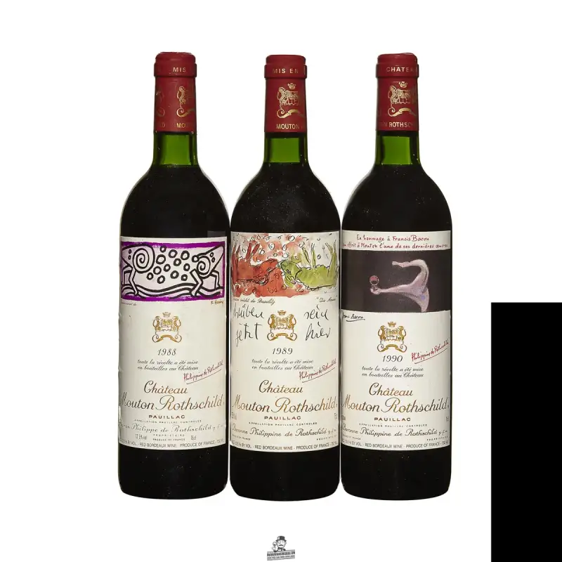 Vang Pháp Chateau Mouton Rothschild 1988/ 1989