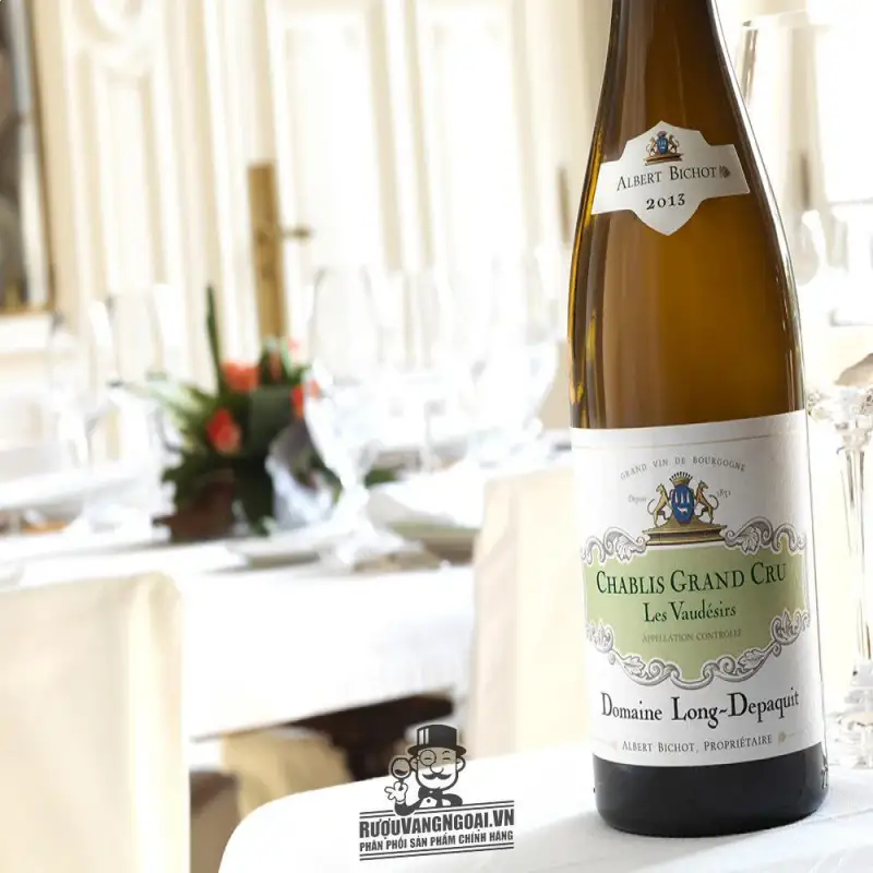 Vang Pháp Chablis Domaine Long Depaquit