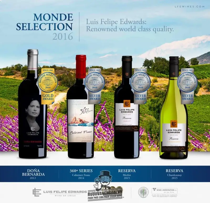 Vang Chile Luis Felipe Edwards Chardonnay