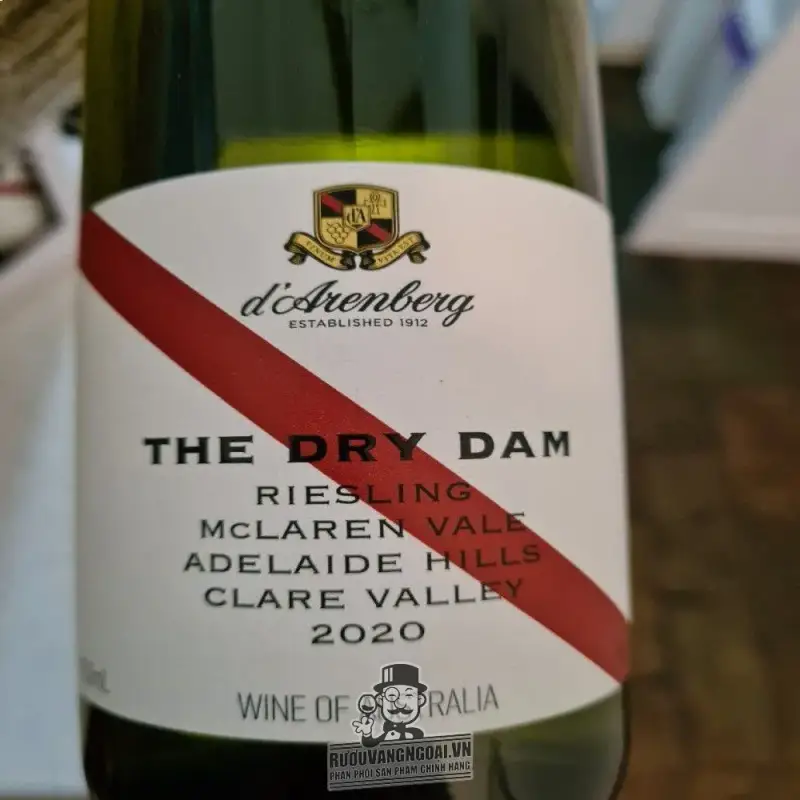 Rượu vang The Dry Dam Riesling DArenberg