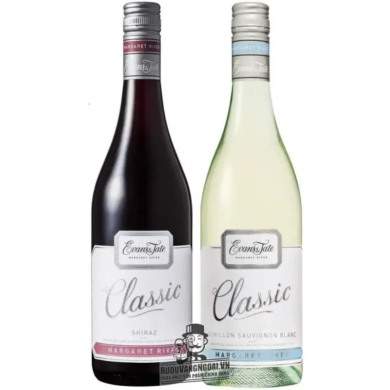 Rượu Vang Evans & Tate Classic Trắng Đỏ uống ngon