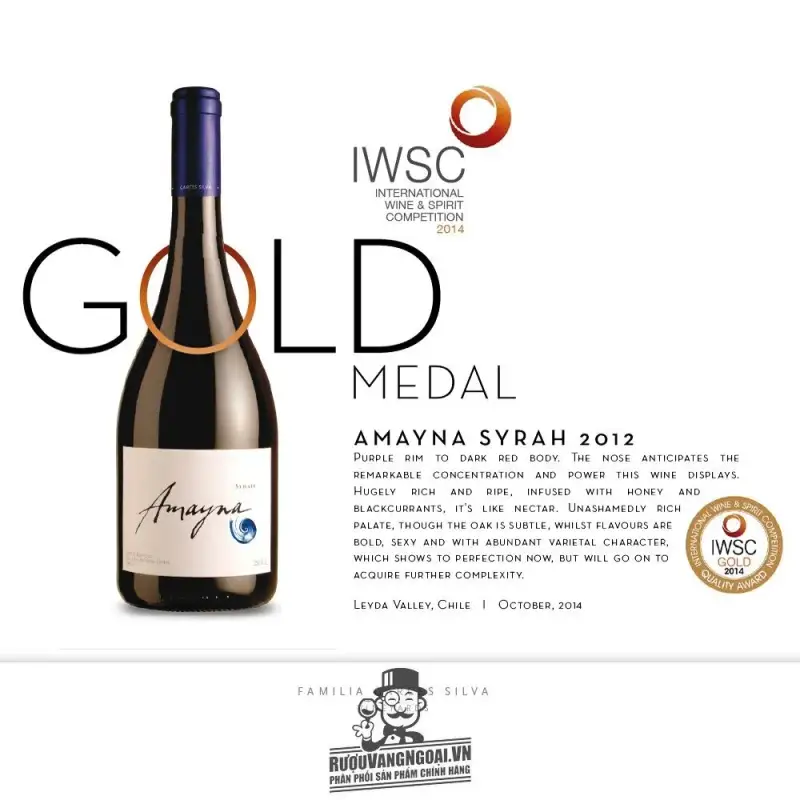 Vang Chile Amayna Syrah