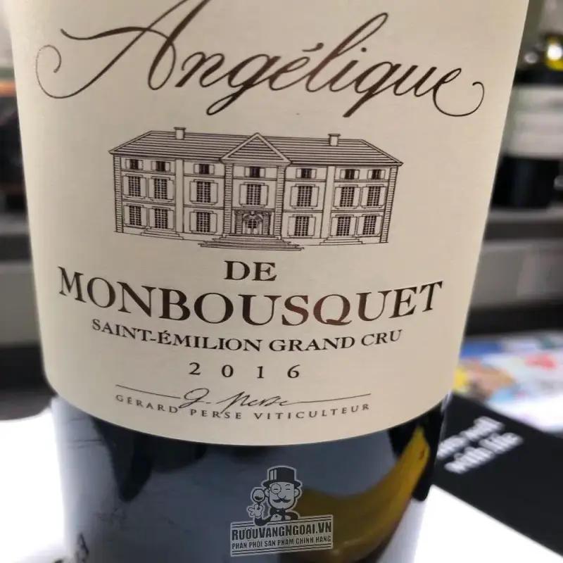 Vang Pháp Angelique De Monbousquet Saint Emilion Grand Cru