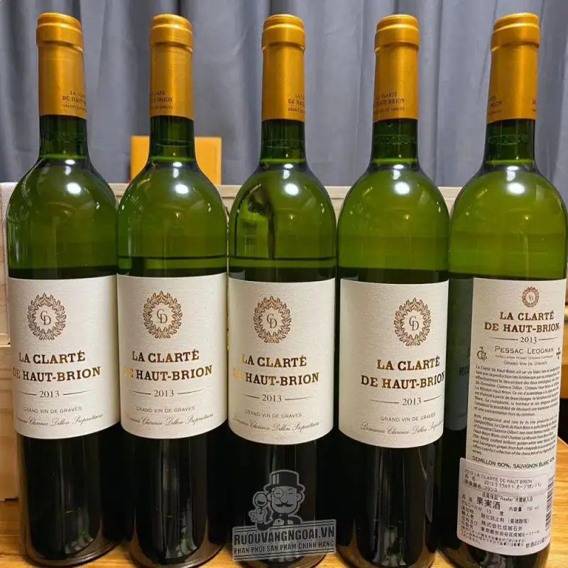 vang phap la clarte de haut brion giá bao nhiêu
