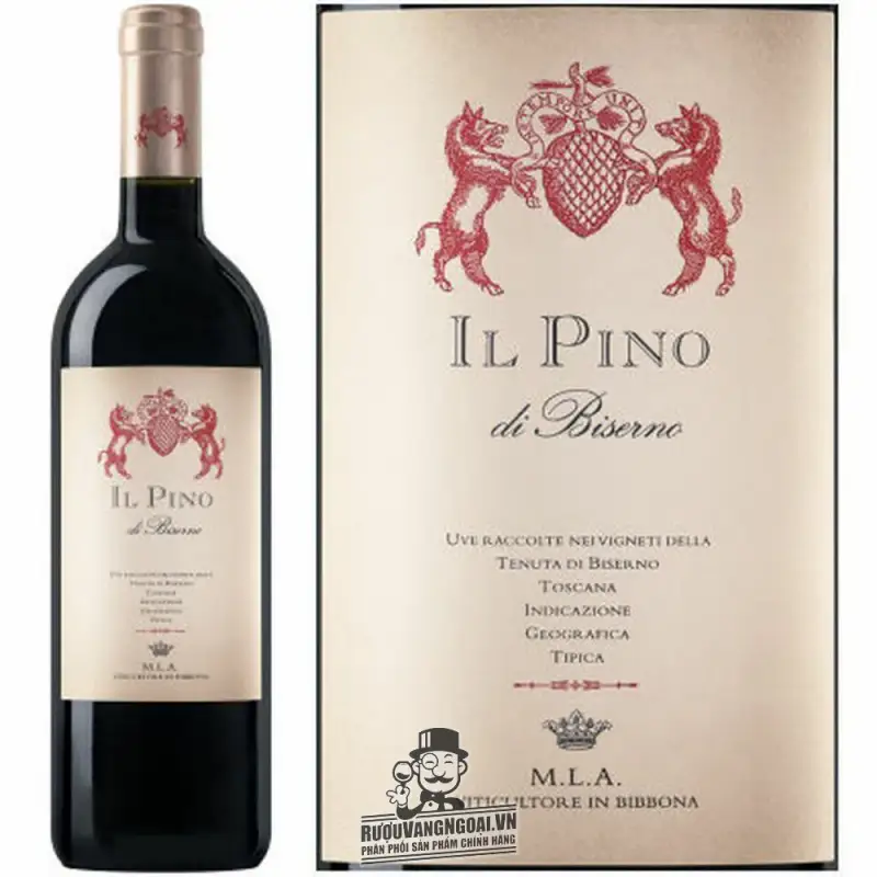 Rượu vang đỏ Ý IL Pino Di Biserno