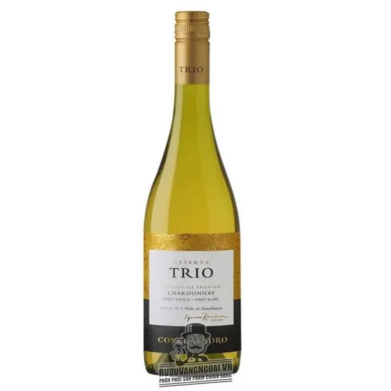 Vang Chile CONCHA Y TORO TRIO RESERVA CHARDONNAY