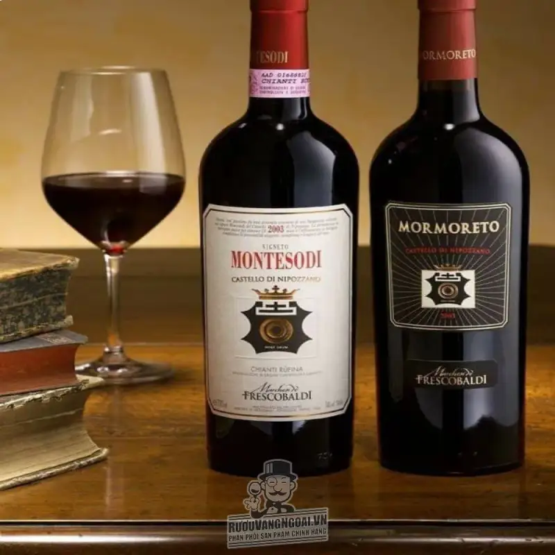 Vang Ý Frescobaldi Montesodi Chianti Rufina Riserva