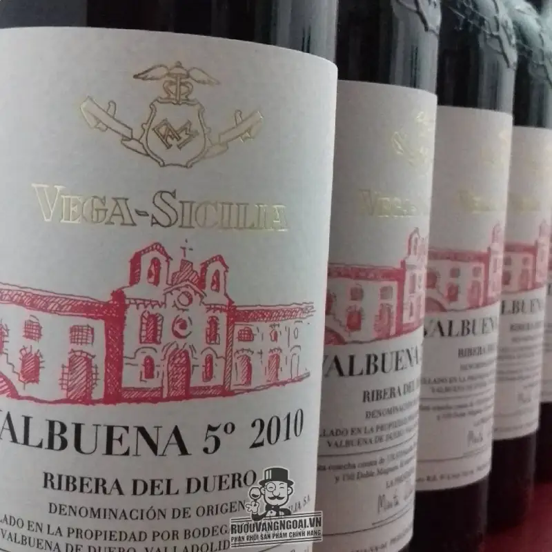 Vang Tây Ban Nha VEGA SICILIA VALBUENA 5