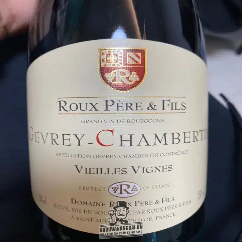 Vang Pháp Les Borniques Chambolle Musigny Roux Pere Fils