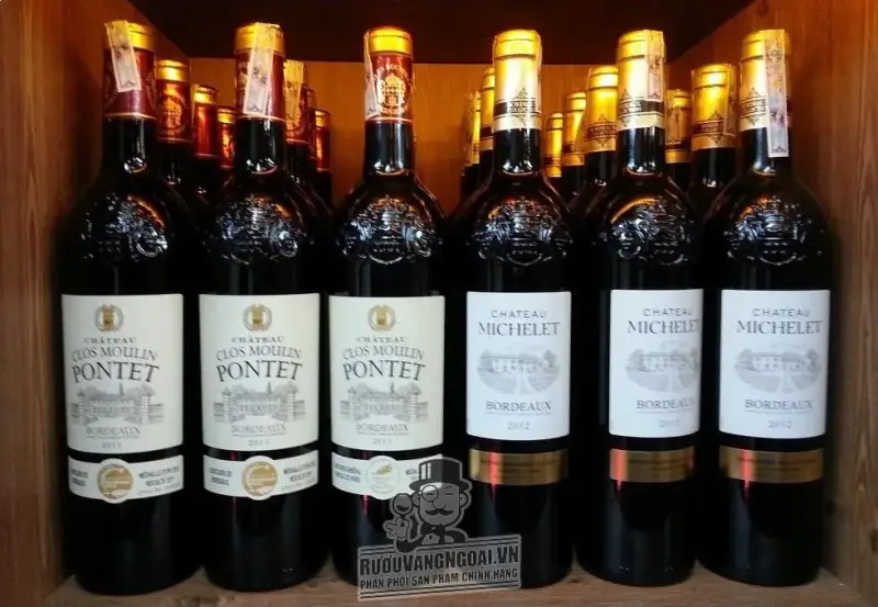 Vang Pháp Chateau Michelet Bordeaux