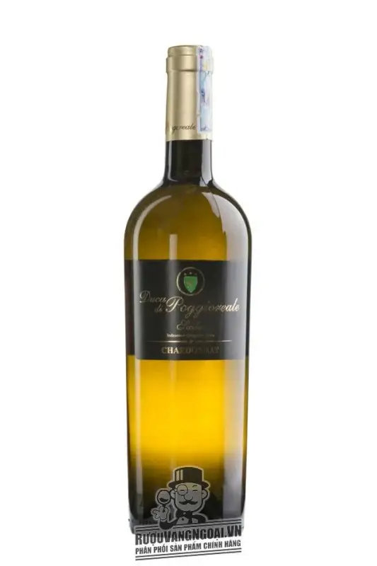 Vang Ý Duca Di Poggioreale Chardonnay 2010
