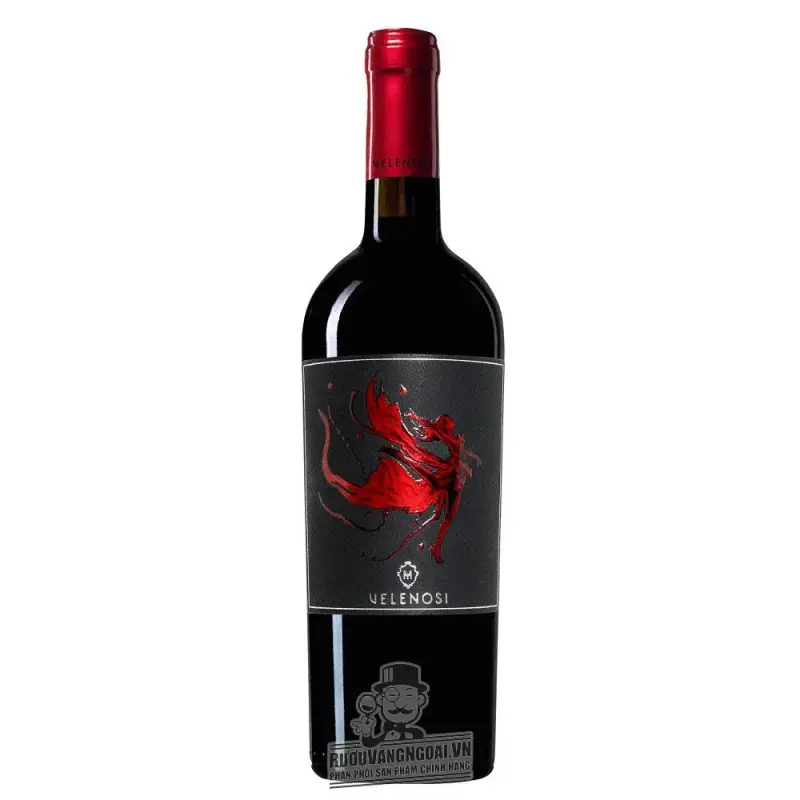Rượu Vang Ý Velenosi Ninfa Marche IGT Rosso uống ngon