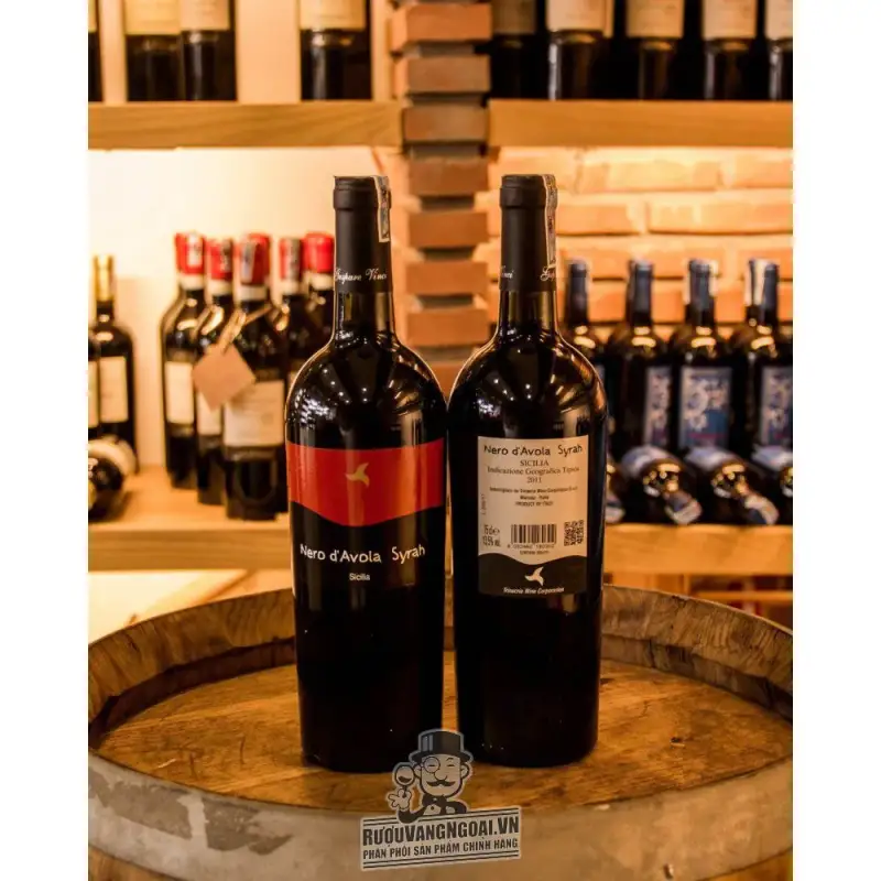 Mua vang y nero davola syrah trinacria sicilia giá rẻ tại Sài Gòn