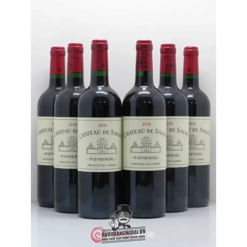 Mua vang phap chateau de sales giá rẻ tại Sài Gòn