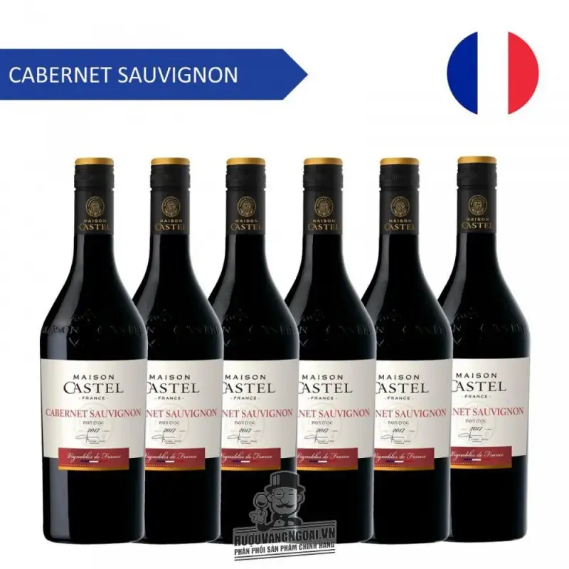 Địa chỉ mua vang phap maison castel cabernet sauvignon giá rẻ nhất