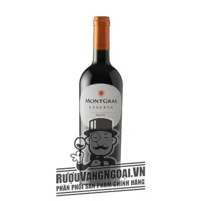 Vang Chile MONTGRAS Reserva Merlot