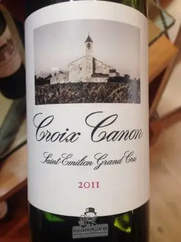 Vang Pháp Croix Canon Saint Emilion Grand Cru