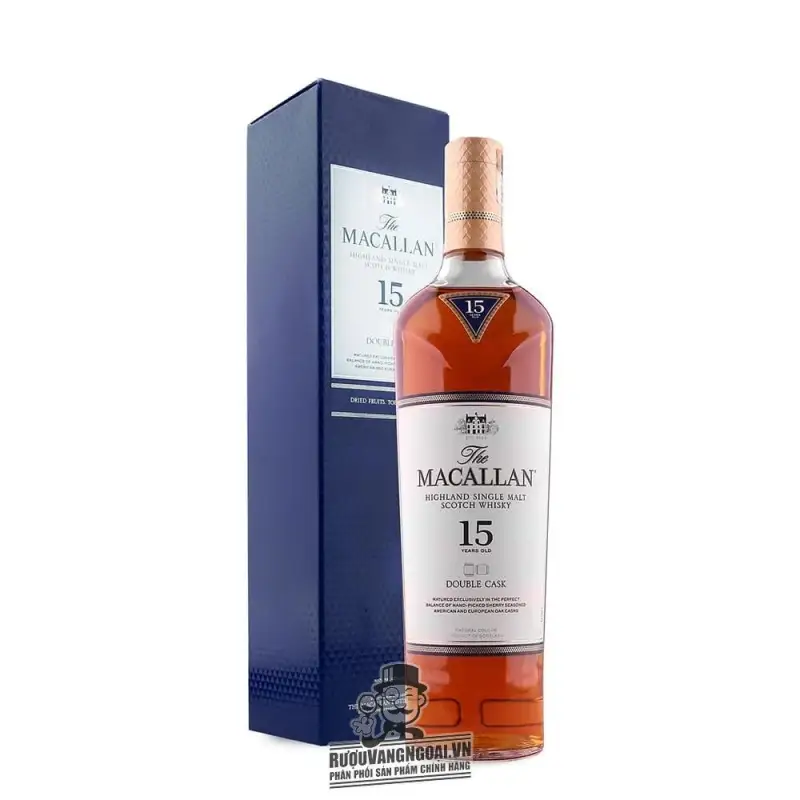 Rượu Macallan 15 Double Cask cao cấp