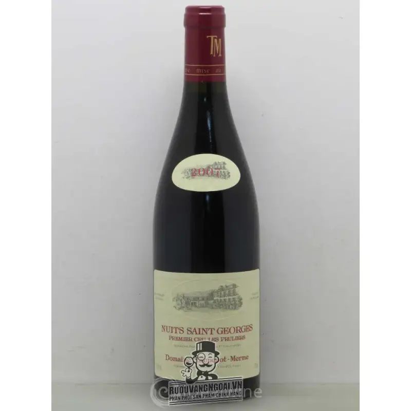 Vang Pháp Nuits Saint Georges Les Pruliers Domaine Taupenot Merme