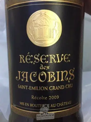 Vang Pháp Chateau Reserve des Jacobins Saint Emilion