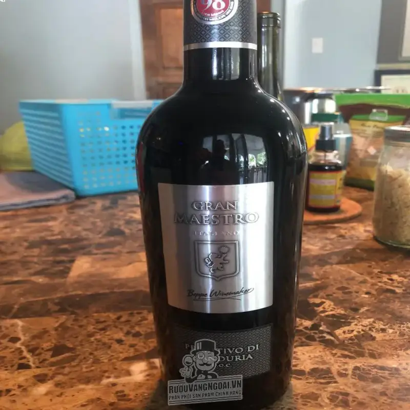 Mua ruou vang gran maestro primitivo di manduria giá rẻ tại Sài Gòn