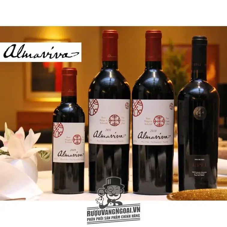 Rượu vang Chile Almaviva 2010 - 2015
