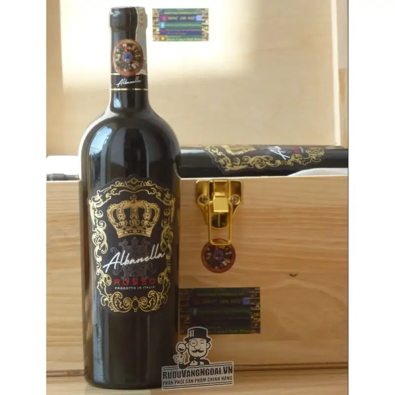 VANG Ý ALBANELLA VINO ROSSO GIÁ RẺ NHẤT