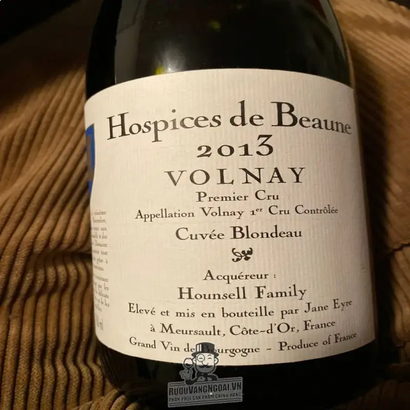 Vang Pháp HOSPICES DE BEAUNE VOLNAY PREMIER CRU 1ER