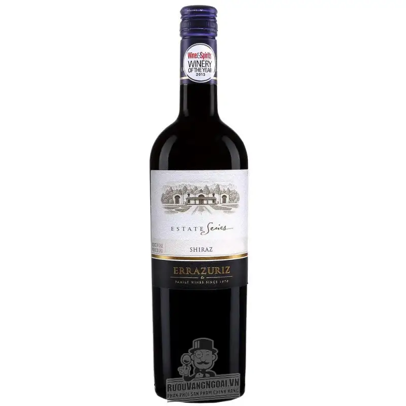 Vang Chile ERRAZURIZ ESTATE SHIRAZ