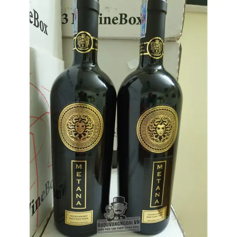 ruou vang y do metana negroamaro malvasia nera giá bao nhiêu