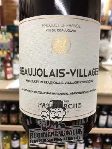 Vang Pháp PATRIARCHE BEAUJOLAIS VILLAGES