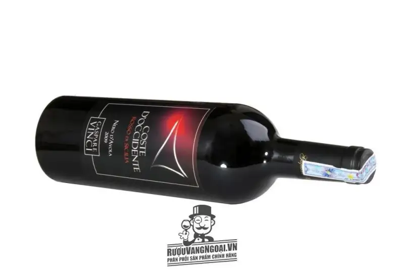 Vang Ý Gaspare Vinci D’occidente Nero d’Avola 2009