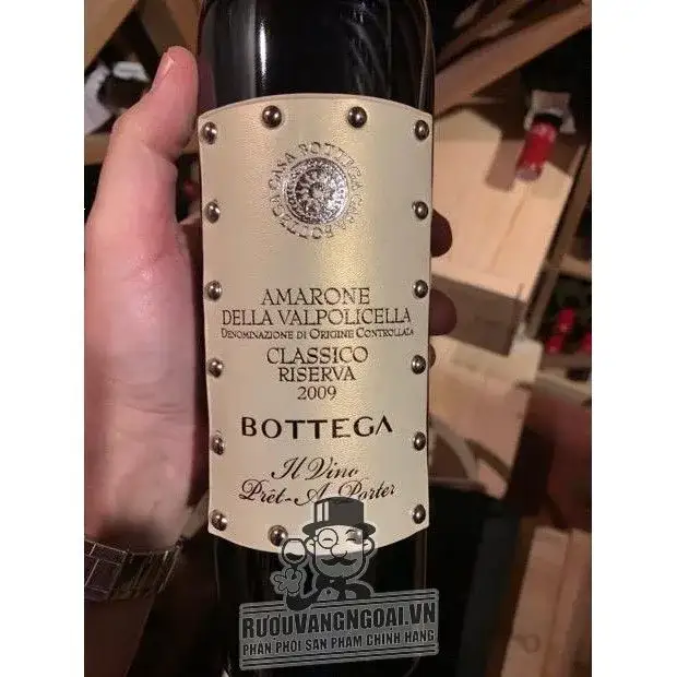 Vang Ý Amarone Bottega cao cấp