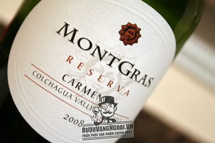 Vang Chile MONTGRAS Reserva Carmenere