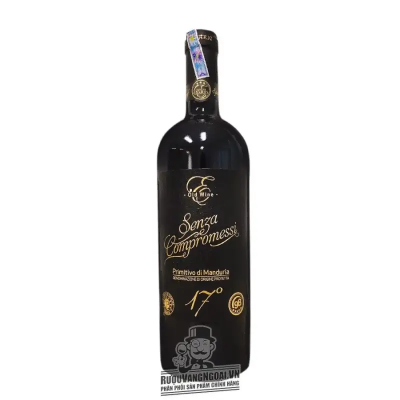 Vang Ý 17 độ SENZA COMPROMESSI PRIMITIVO DI MANDURIA