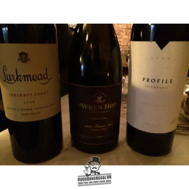 Mua ruou vang profile merryvale blend red napa valley giá rẻ tại Sài Gòn