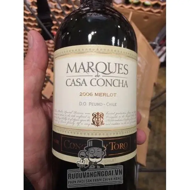 Vang Chile MARQUES CASA CONCHA Merlot