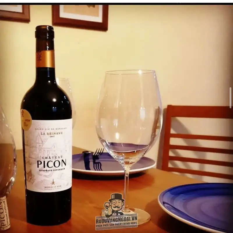 Địa chỉ bán vang phap chateau picon la reservs bordeaux giá rẻ tại Sài Gòn