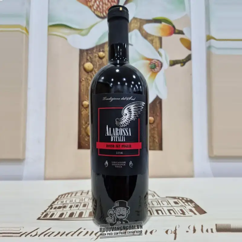 Vang Ý Alarossa DItalia Rosso Puglia