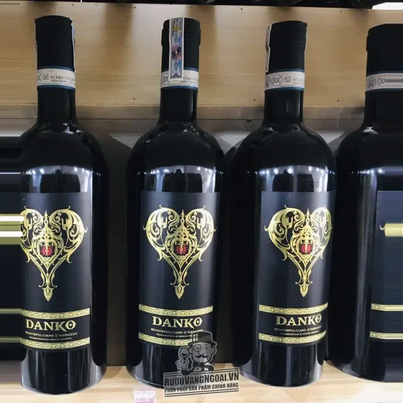 Vang Ý Danko Montepulciano DAbruzzo Uống ngon