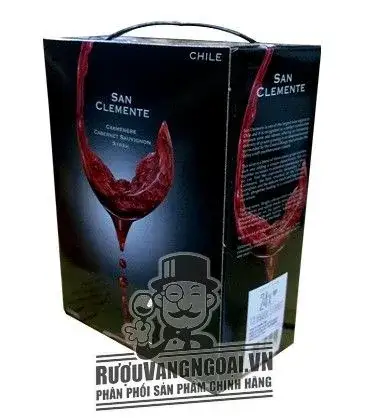 Vang Bịch Chile SAN CLEMENTE 3 LÍT