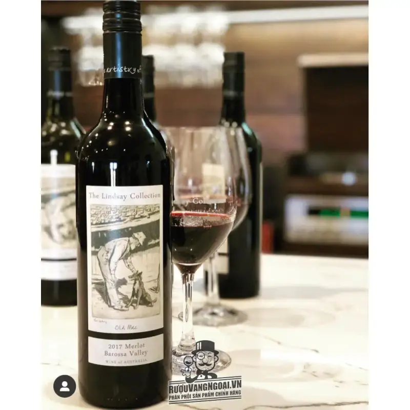 Mua ruou vang the lindsay collection old mac merlot barossa valley cao cap giá rẻ tại Hà Nội