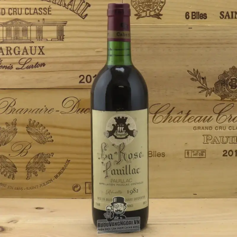Rượu Vang Pháp La Rose Pauillac Pauillac thượng hạng