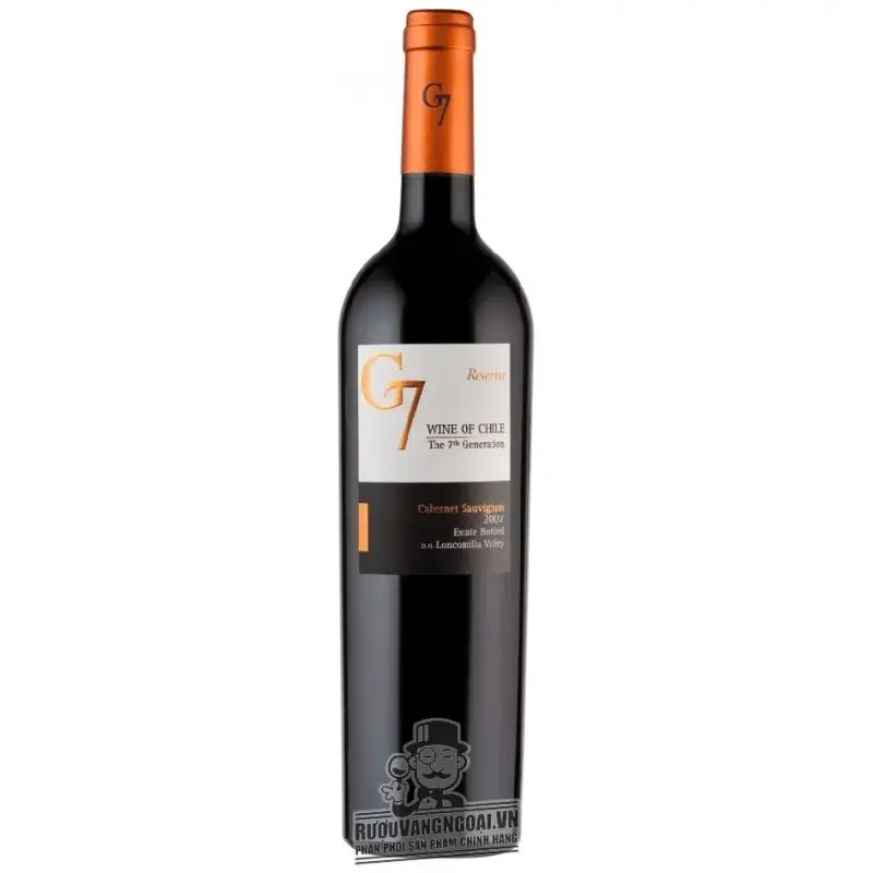 Vang Chile G7 Reserva Cabernet Sauvignon