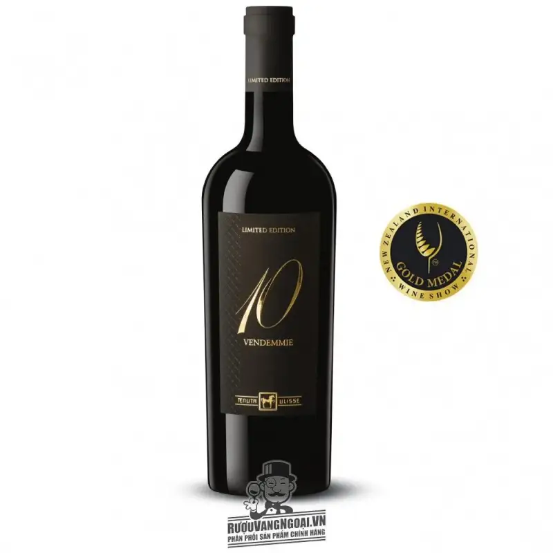 Vang Ý 10 Vendemmie Tenuta Ulisse Limited Edition Hảo hạng