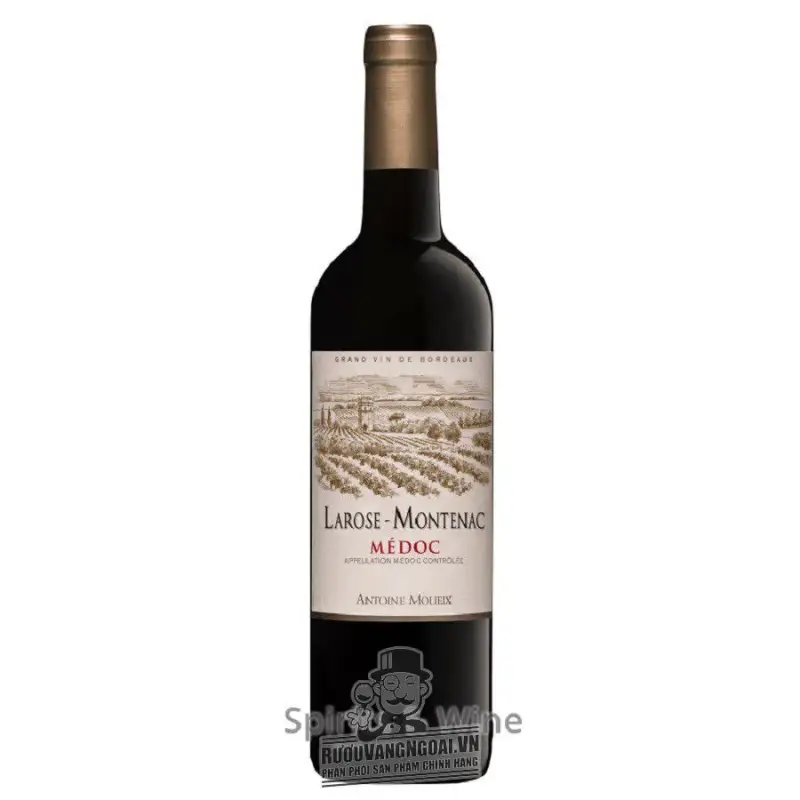 Vang Pháp Larose Montenac Medoc Antoine Moueix