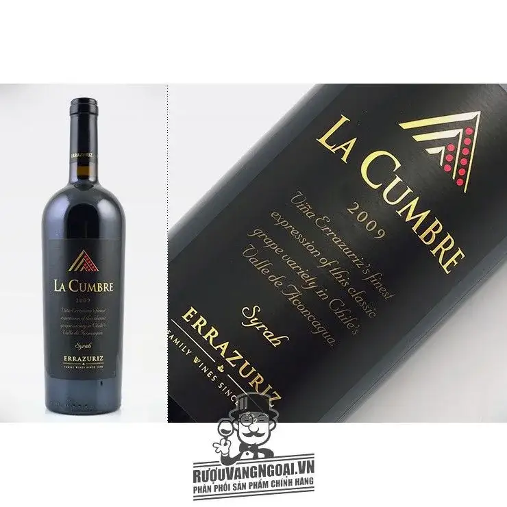 Rượu Vang Chile ERRAZURIZ LA CUMBRE SYRAH