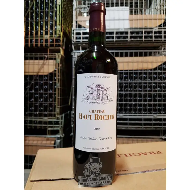 Mua vang phap chateau haut rocher saint emilion giá rẻ tại Sài Gòn