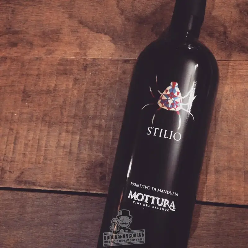Vang Ý STILIO MOTTURA PRIMITIVO DI MANDURIA